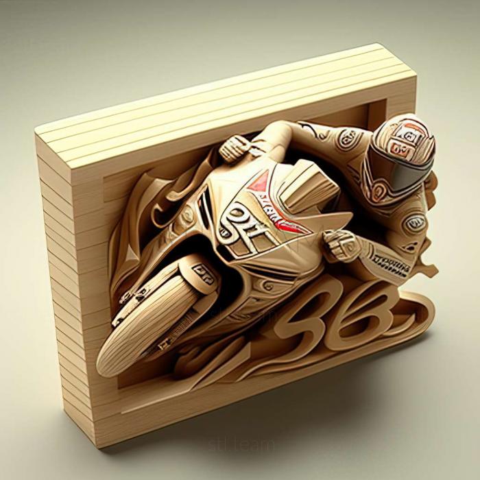 3D model MotoGP 08 game (STL)